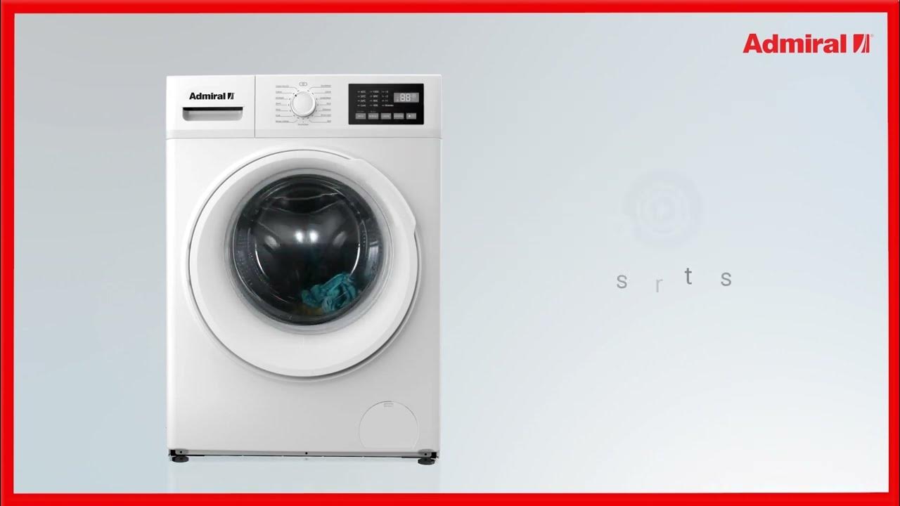 Admiral 7kg Front Load Inverter Washing Machine 1200RPM Silver, AD_FW712JUSCP