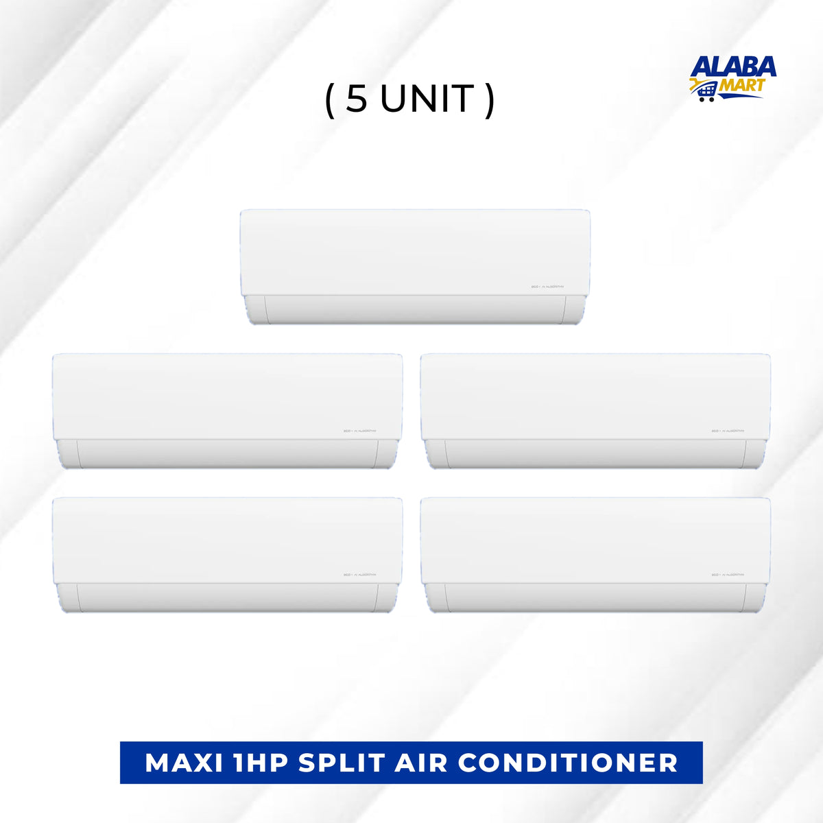 5 UNIT COMBO Maxi 1HP inverter Split Air condidition SPLIT1HPINV. Save ₦13,525! 😱🛒 on this Deal