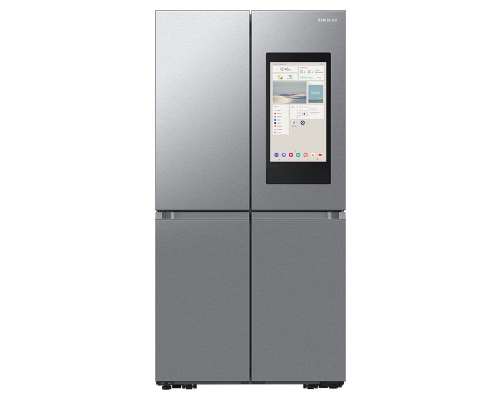 Samsung  643L Family Hub  French Style Fridge Freezer with Beverage Center - Silver- Digital Inverter Compressor  RF65DG9H0ESREU