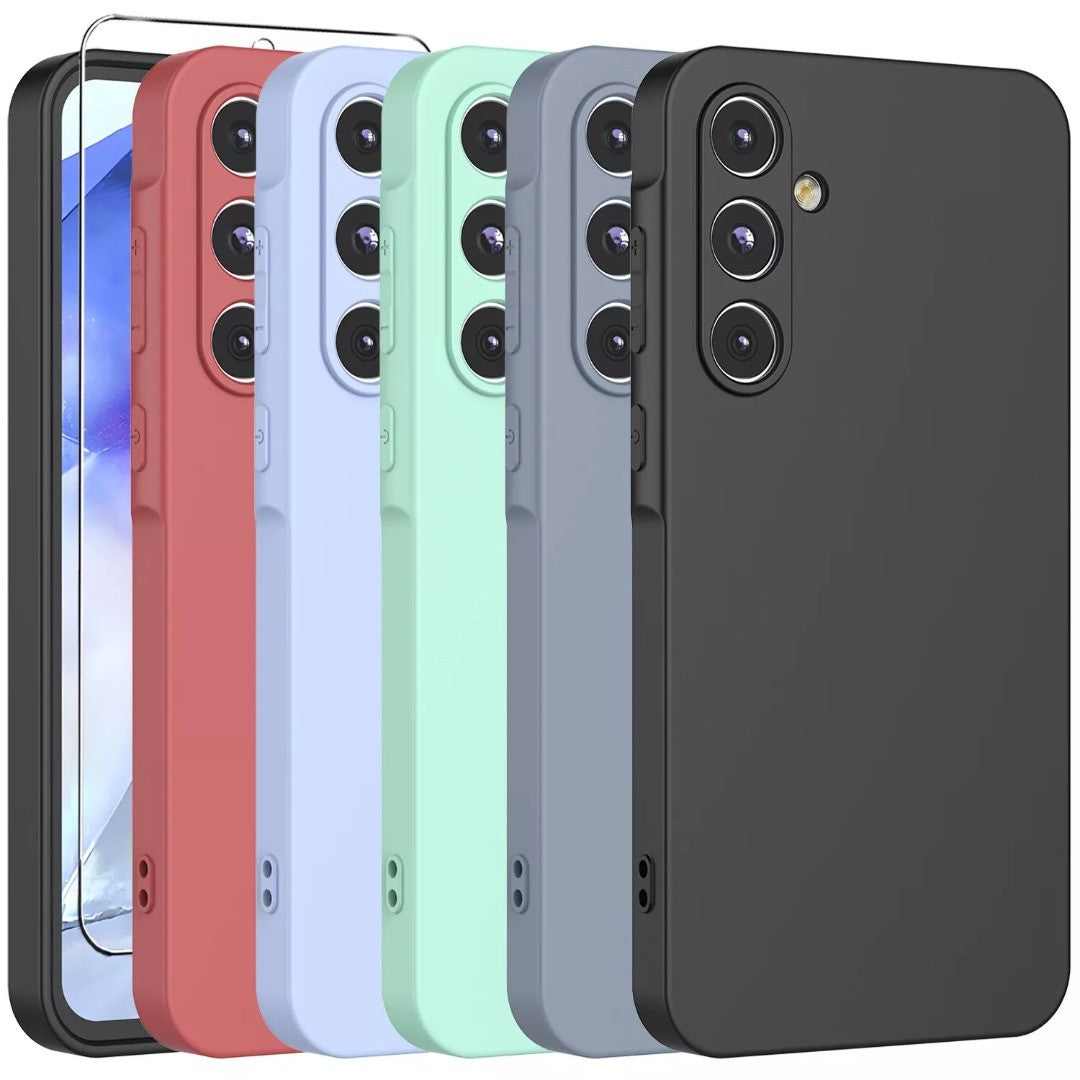 Samsung Galaxy A26, A36, A56 Modern Black Cover