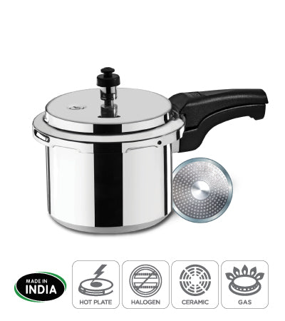 Sanford SF3252PC 3.0 Litre High-Quality Aluminium Pressure Cooker With Induction Base