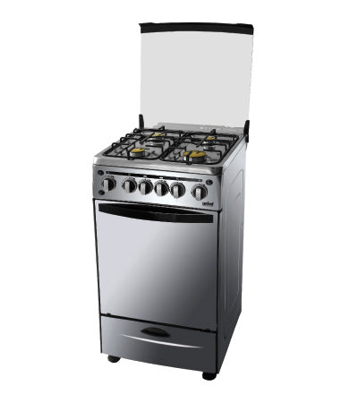 Sanford SF5475CR Stainless Gas Cooking Range with 4 Burner & Oven.