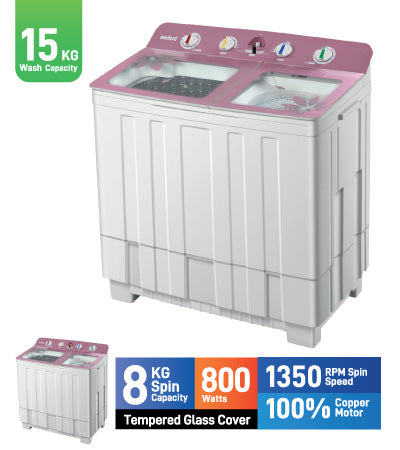 Sanford SF8306WM - Washing Machine 15kg Wash & 8kg Spin Capacity.