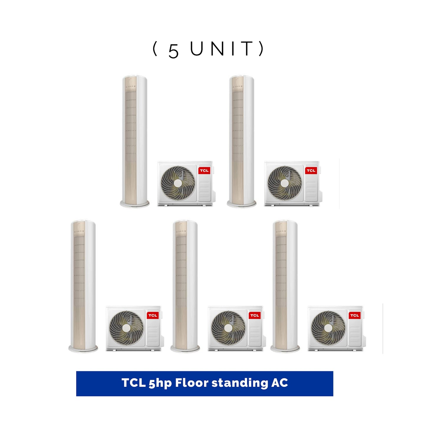 5 UNIT COMBO DEALS TCL Floor Standing 5HP Air Conditioner TAC48/CFD/MCI Save ₦273,500! 😱🛒 on this Deal