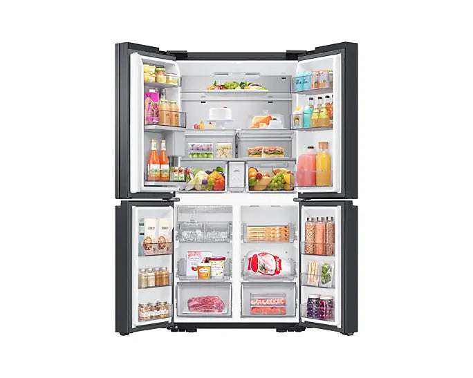 Samsung 646 Liters Bespoke Series 9 SpaceMax™ RF65DG960EB1 French Style Smart Fridge Freezer With Ice & Water Dispenser - Black