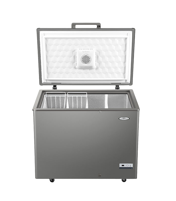 Haier Thermocool HTF-379IS R6 379 Litres Inverter Chest Freezer Silver