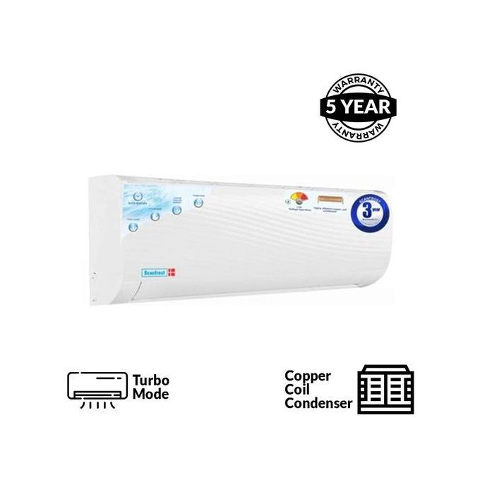 Scanfrost 1.5HP Split AC With Wave Technology SFACS12M With Free Installation kit