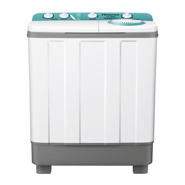 Hisense WMWSRB-113 11kg Top Load Twin Tub Washing Machine