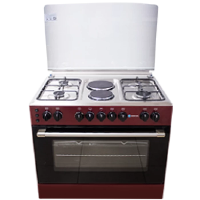 Haier Thermocool 4 Gas Burner + 2 Electric Hotplate Standing Cooker D Madame 904G2E OG-9842 Bur | 100107328