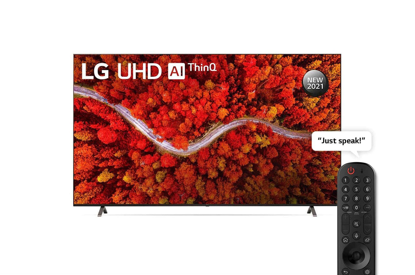 LG 82 Inch ULTRA HD 4K SMART TV with Magic Remote UP8050