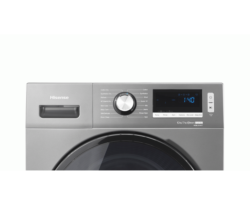 Hisense WM8014 8/5kg (Wash & Dry) Front Load Automatic Washing Machine