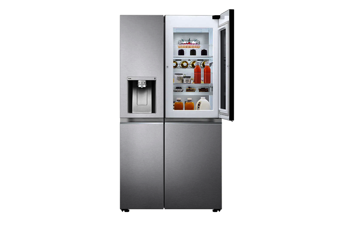LG GC-X257CSES 674L InstaView Door-in-Door™ Side by Side Refrigerator - REF 257 CSES-X