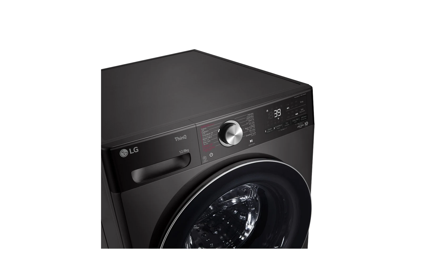 Lg 12/8KG F4V9BCP2EE  Front Load Inverter (Wash & Dry) Washing Machine