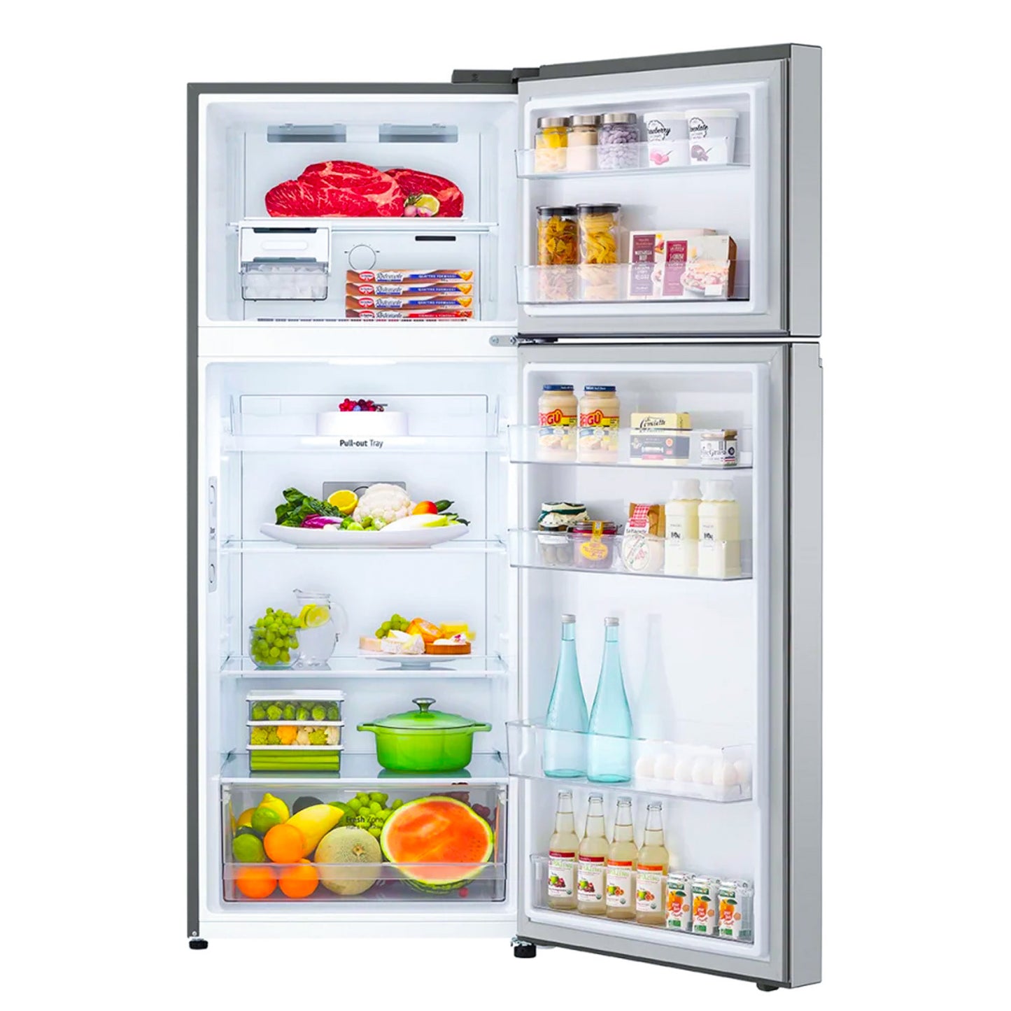 LG GN-B372PLGB 375L Top Freezer Refrigerator with Smart Inverter Compressor