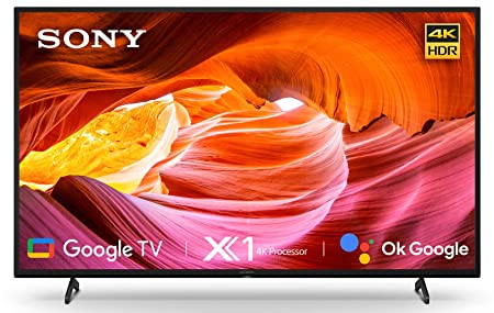 Sony 50 inch 4K Android Tv KD-50X75K Google Smart Tv, CHROMECAST BUILT-IN with Apple Air Play / Apple Home kit