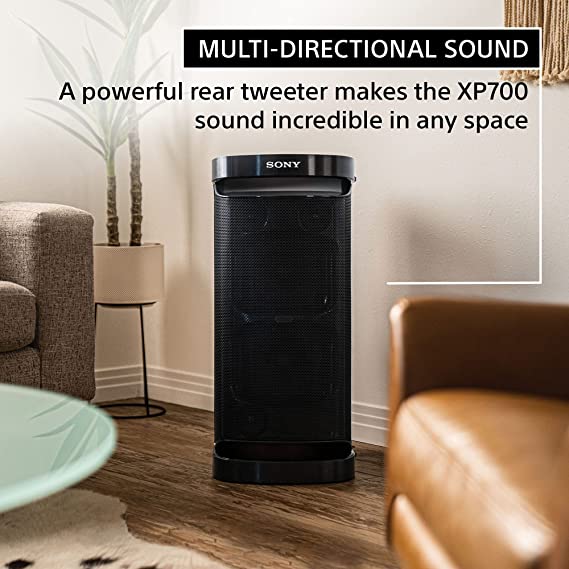 Sony Portable Speaker With  with Karaoke & 25hr Battery - SRS-XP700