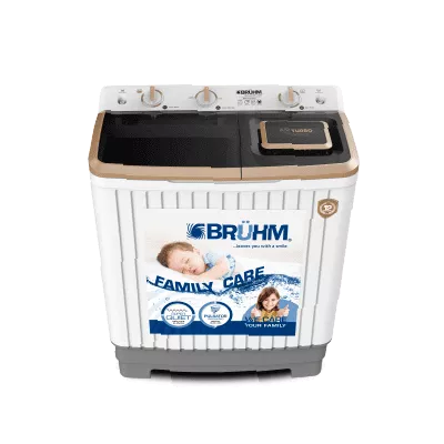 Bruhm BWT-080H 8kg Semi Automatic Top Load Twin Tub Washing Machine