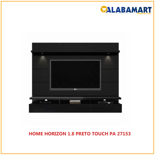 Provincia Media Center/TV Stand - Home Horizon 1.8 Black Touch PA27153
