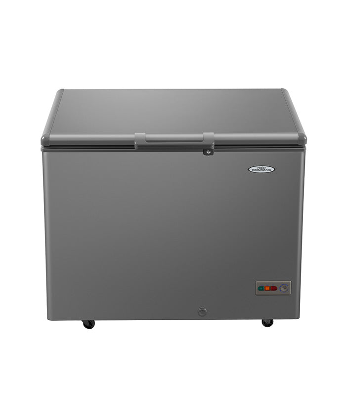 Haier Thermocool HTF-379IS R6 379 Litres Inverter Chest Freezer Silver