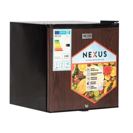 Nexus NX-65 65Litres Single Door Refrigerator Wood Finish