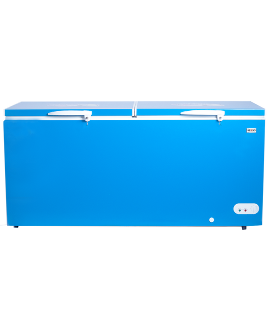 Nexus NX-695CP 490 Litres  Chest Double Door Freezer Cool Pack Blue