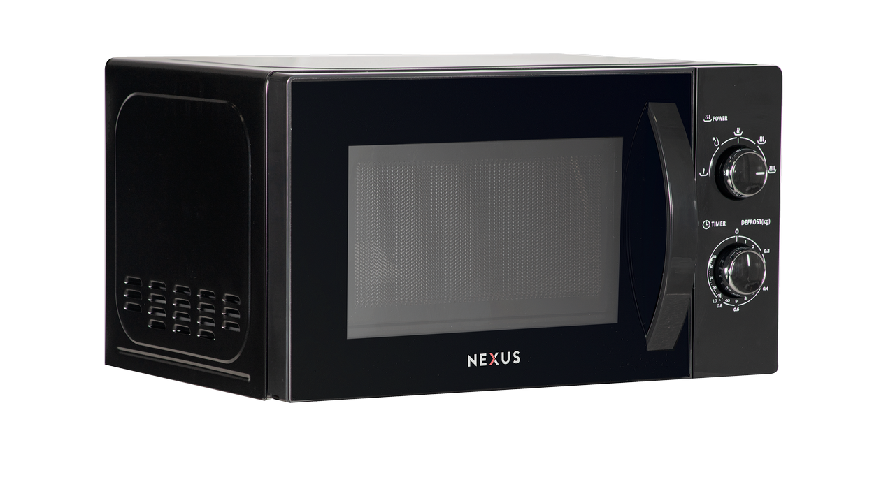 Nexus NX-9201B 20L Microwave With Grill Black