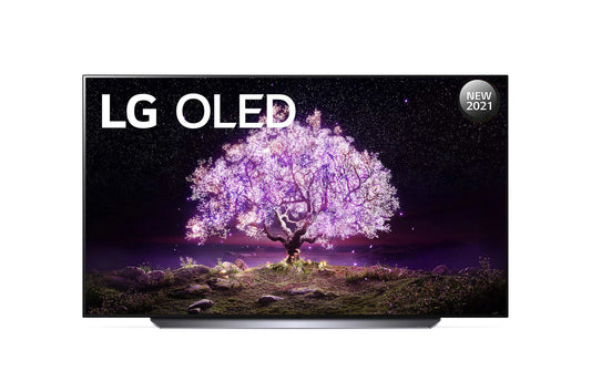 LG 65 Inch OLED AI THINQ 4K SMART TV C1PVB with Built In Satellite Receiver and Magic Remote