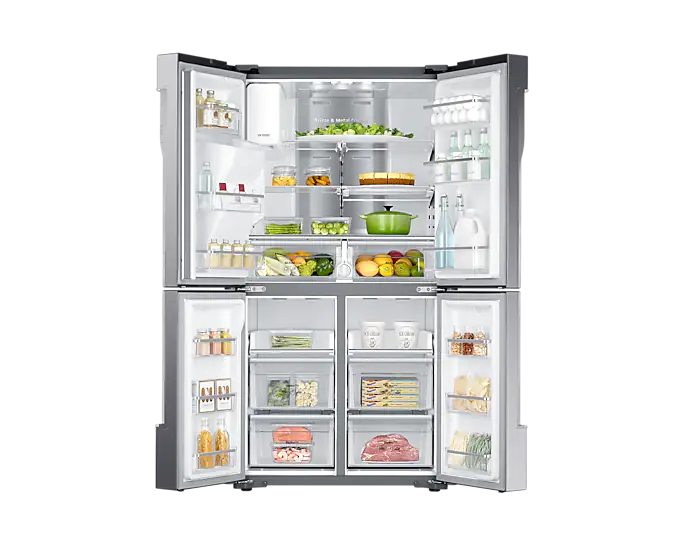 Samsung RF24R7201SR/EU 630 Litres Side By Side Refrigerator With Water Dispenser & Ice Maker
