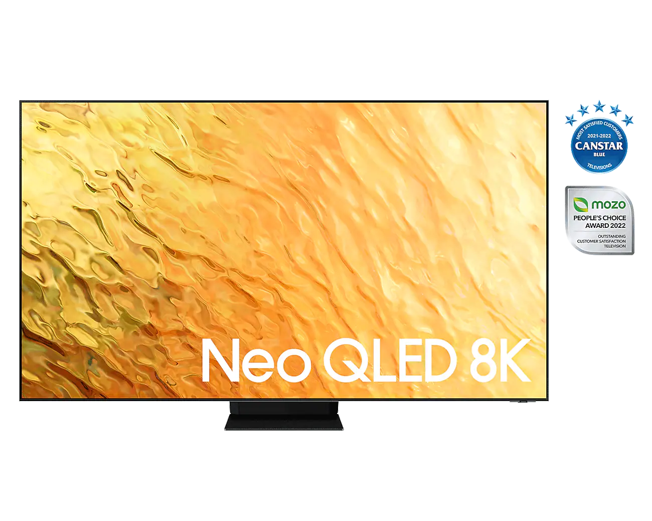 Samsung 75 Inch Neo QLED 8k Smart Tv 100% Color Volume with Quantum Dot Q-Symphony Attachable Slim One Connect Ambient Mode QA75QN800CUXKE