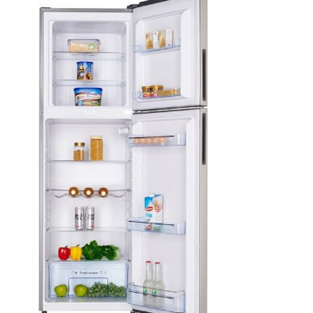 Haier Thermocool  HRF-355BLUX R6 SLV 355 Litres Top Freezer Refrigerator