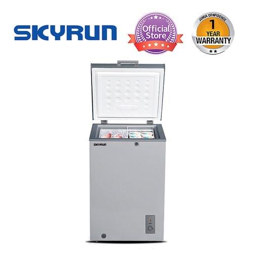 Skyrun BD-90A 100 Litres Chest Freezer Grey