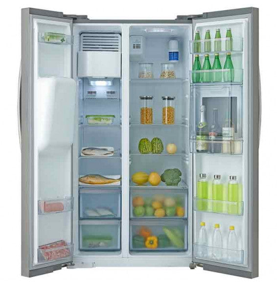 Midea  HC-657WEN 490 litres Side By Side Refrigerator With Dispenser and Ice Maker