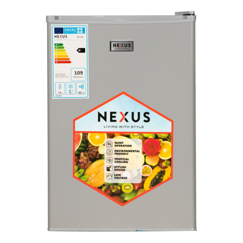 Nexus NX-100 10O Litres Single Door  Refrigerator Silver